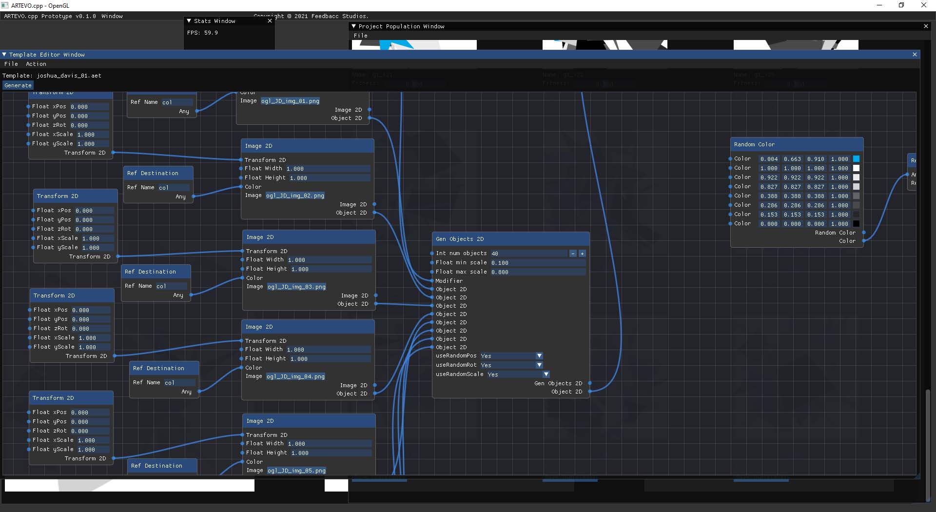 ARTEVO.cpp Joshua Davis Template